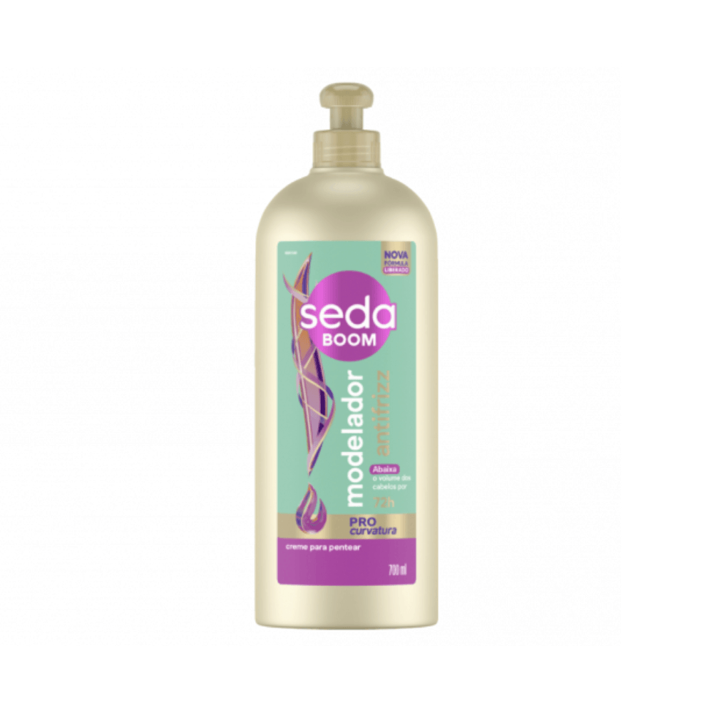 Creme para Pentear Seda Boom Modelador Antifrizz 700ml