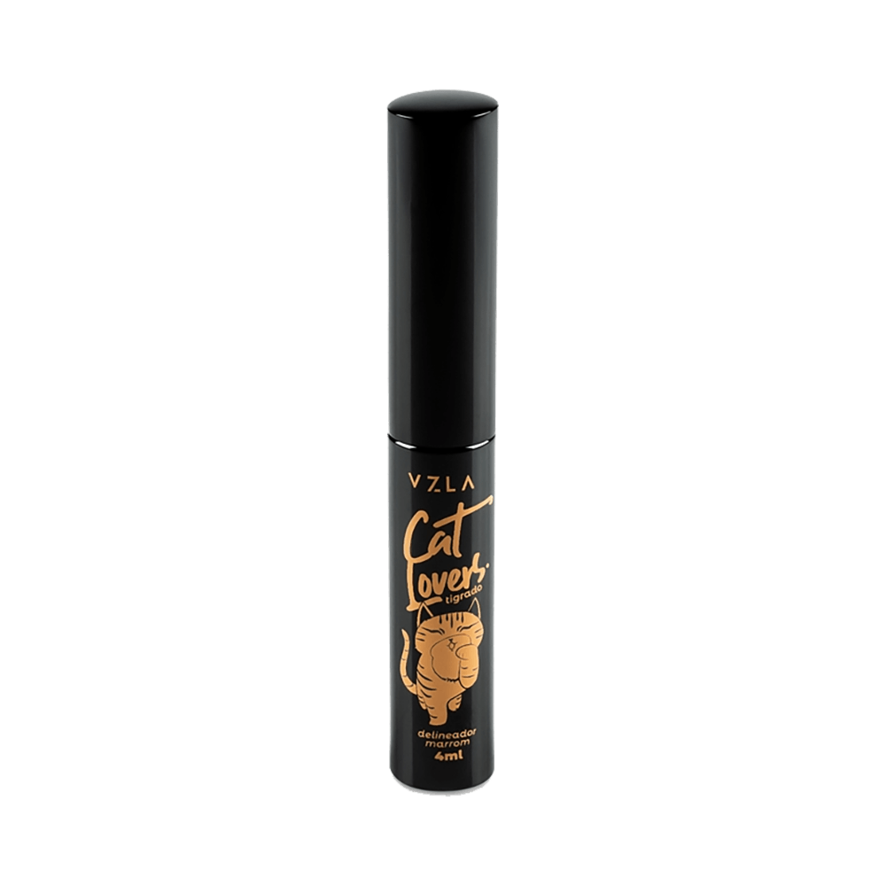 Delineador Vizzela Cat Lovers Marrom