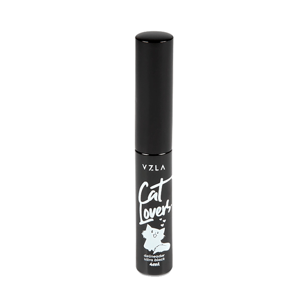 Delineador Vizzela Cat Lovers Preto