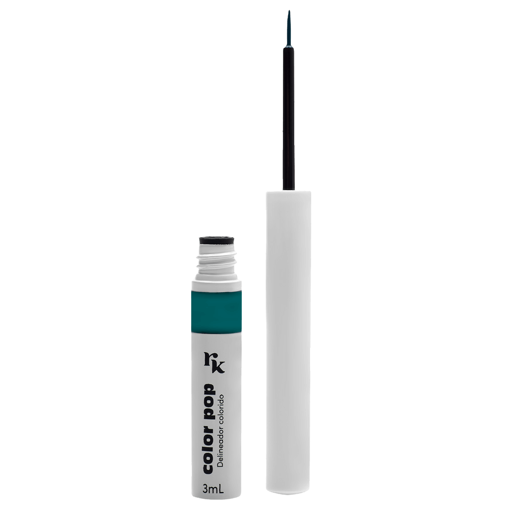 Delineador Colorido Kiss New York Color Pop Verde