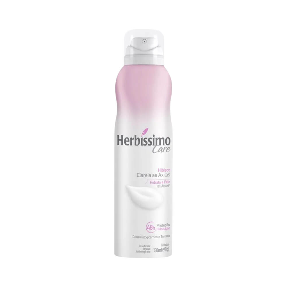 Desodorante Aerosol Herbíssimo Care Hibisco 150ml