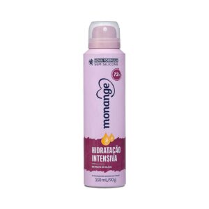 Desodorante Aerossol Antitranspirante Monange Feminino Hidratação Intensiva 150ml