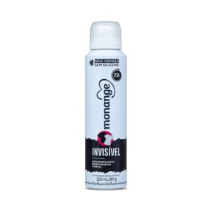Desodorante Aerossol Antitranspirante Monange Feminino Invisível 150ml