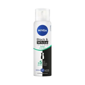 Desodorante Aerossol Nivea Black & White INVISIBLE Fresh Erva-doce 150ml