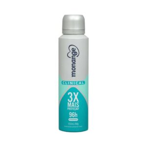 Desodorante Clinical Revigorante Aerossol Antitranspirante Monange Feminino 150ml