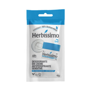 Desodorante Creme Herbíssimo Sensitive Refil 45g