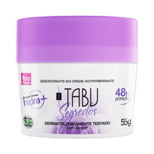 Desodorante Creme Tabu Segredos 708 55g