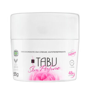 Desodorante Creme Tabu sem Perfume 55g