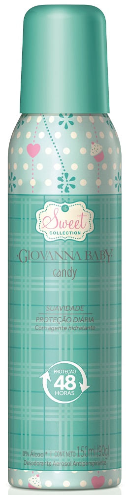 Desodorante Giovanna Baby Aerosol Sweet Candy