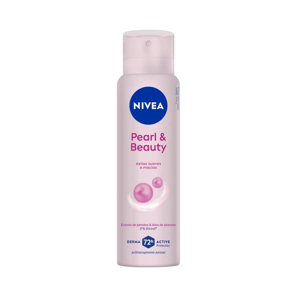 Desodorante Nivea Aerosol 150ml Pearl & Beauty