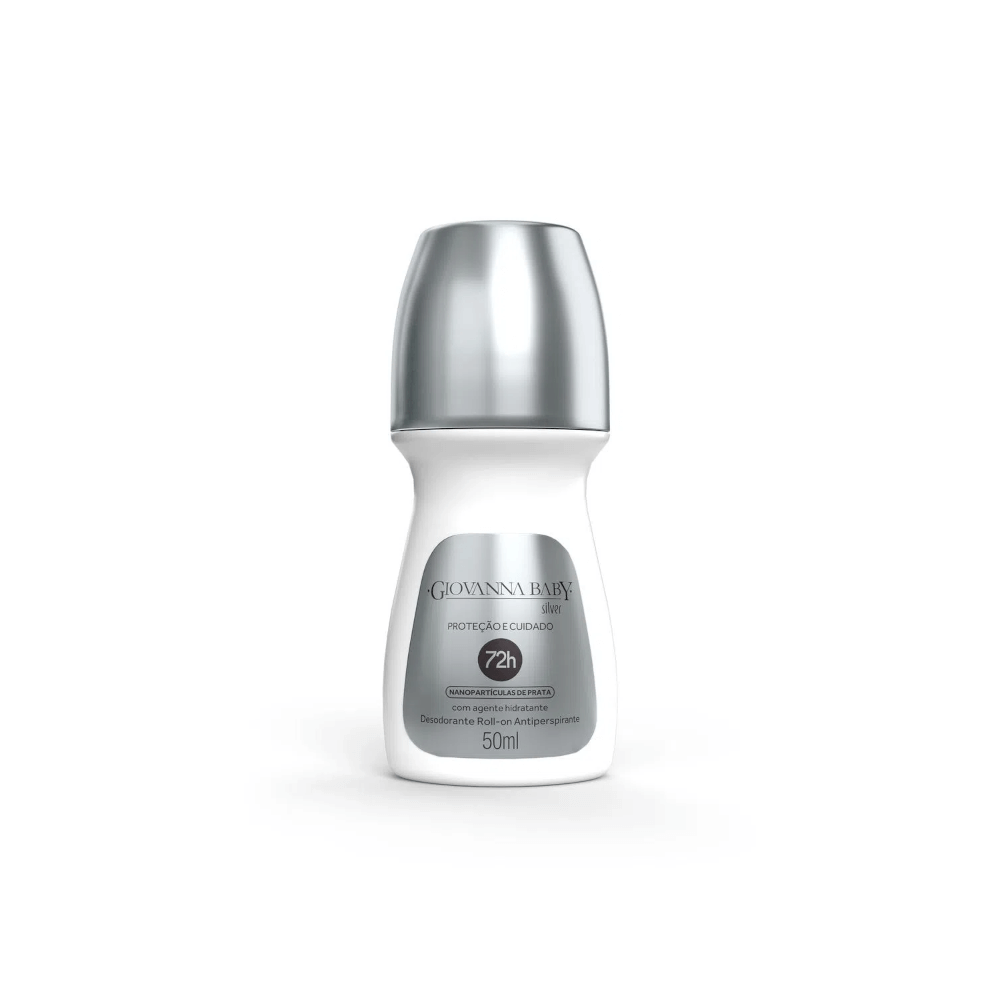 Desodorante Roll-on 72h Giovanna Baby Silver 50ml
