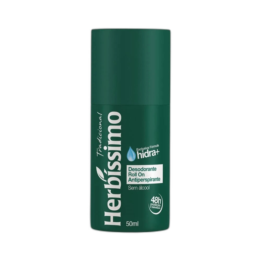 Desodorante Roll-On Herbíssimo Tradicional 50ml