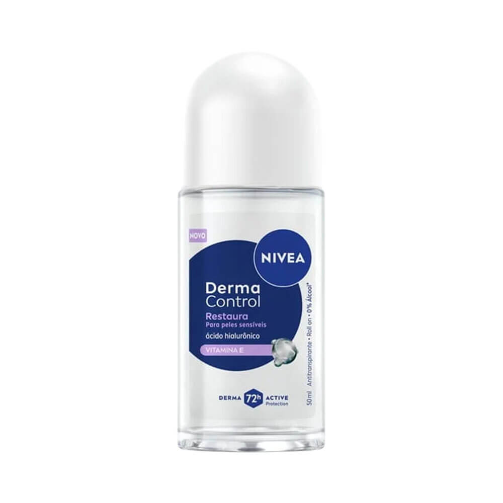 Desodorante Roll-On Nivea Derma Control Restaura 50ml