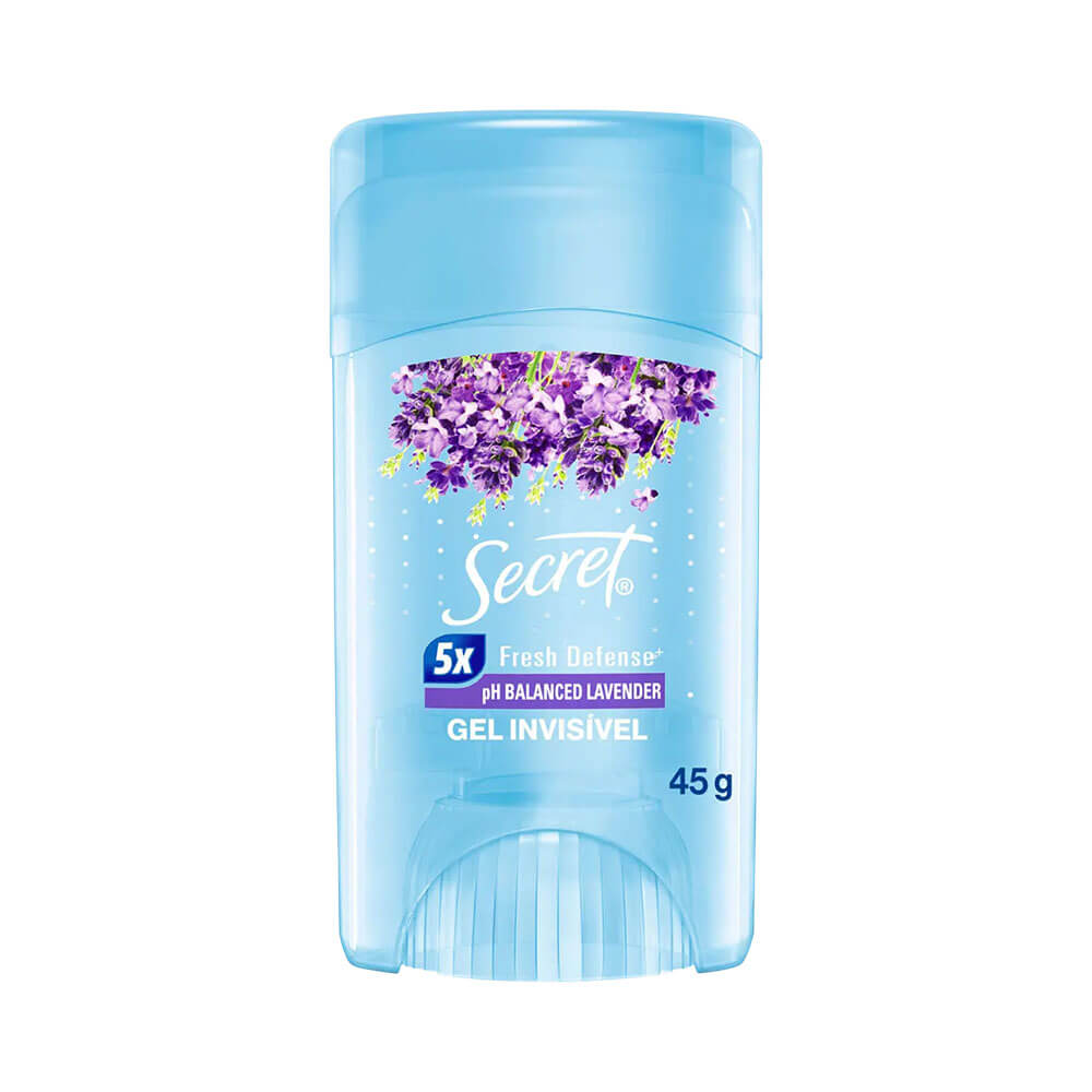 Desodorante em Gel Secret pH Balanced Lavander 45g