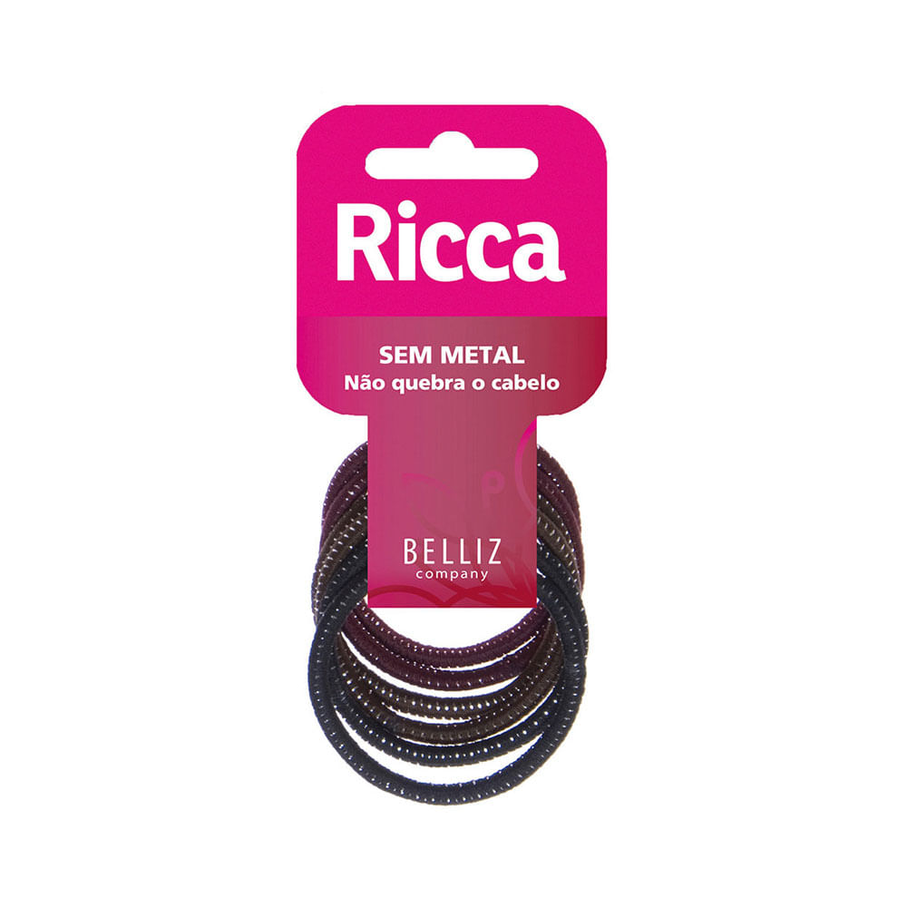Elástico Ricca sem Metal Brilho 4mm (895)
