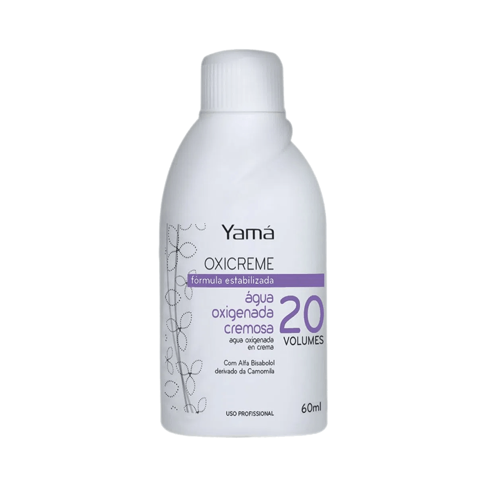 Água Oxigenada Reveladora Cremosa Yamá 20V 100ml