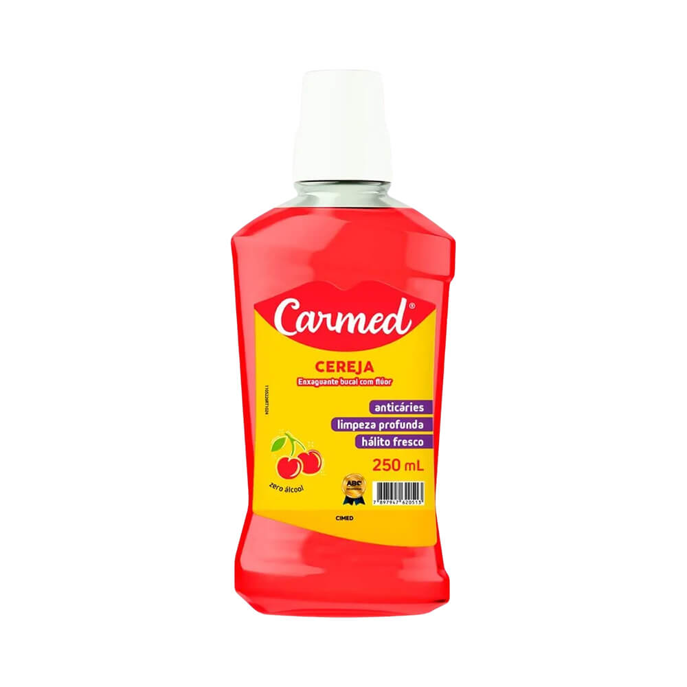 Enxaguante Bucal Carmed Cereja 250ml