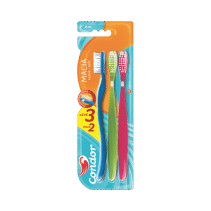 Leve 3 Pague 2 Escova Dental Condor Plus - 8108