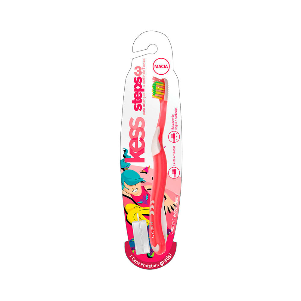 Escova Dental Kess Steps 3 (2044)