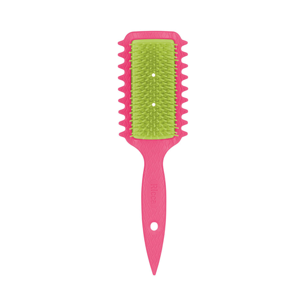 Escova Ricca Flex Fita Curl Rosa
