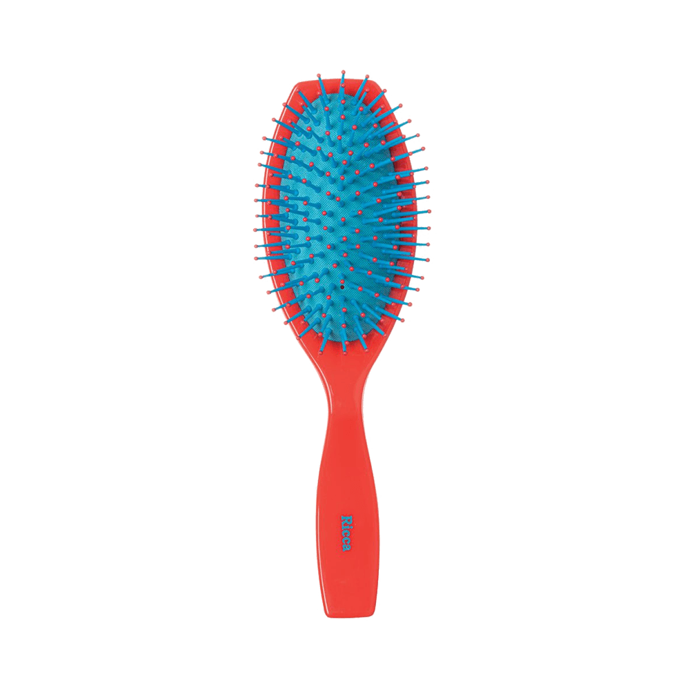 Escova Ricca Oval Almofadada Pink (2427)
