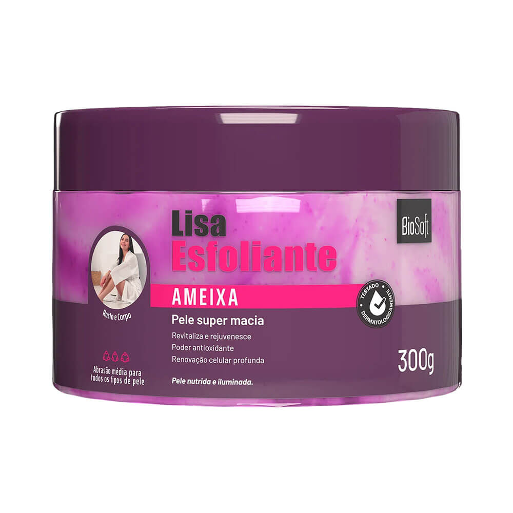 Esfoliante Corporal Biosoft Ameixa 300g