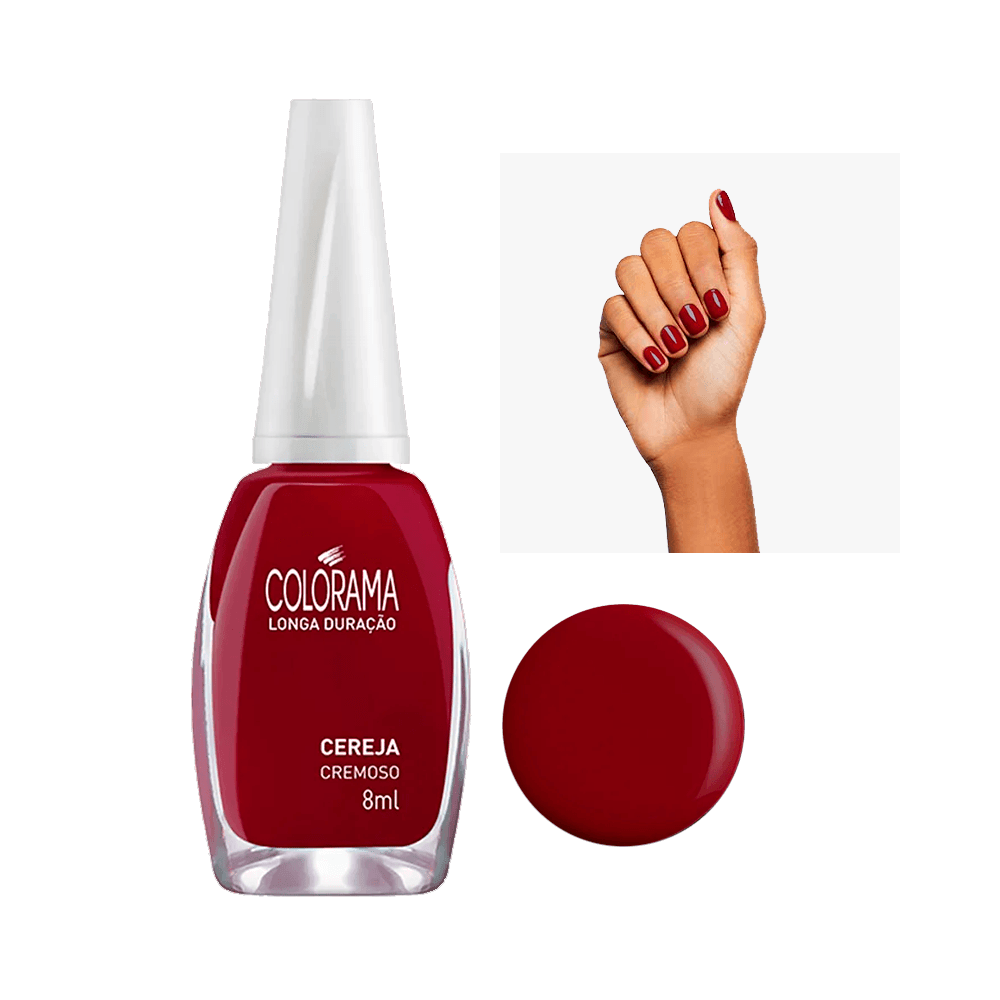 Esmalte Colorama Cremoso Cereja