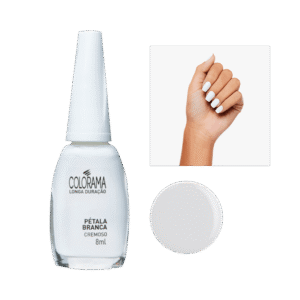 Esmalte Colorama Cremoso Pétala Branca
