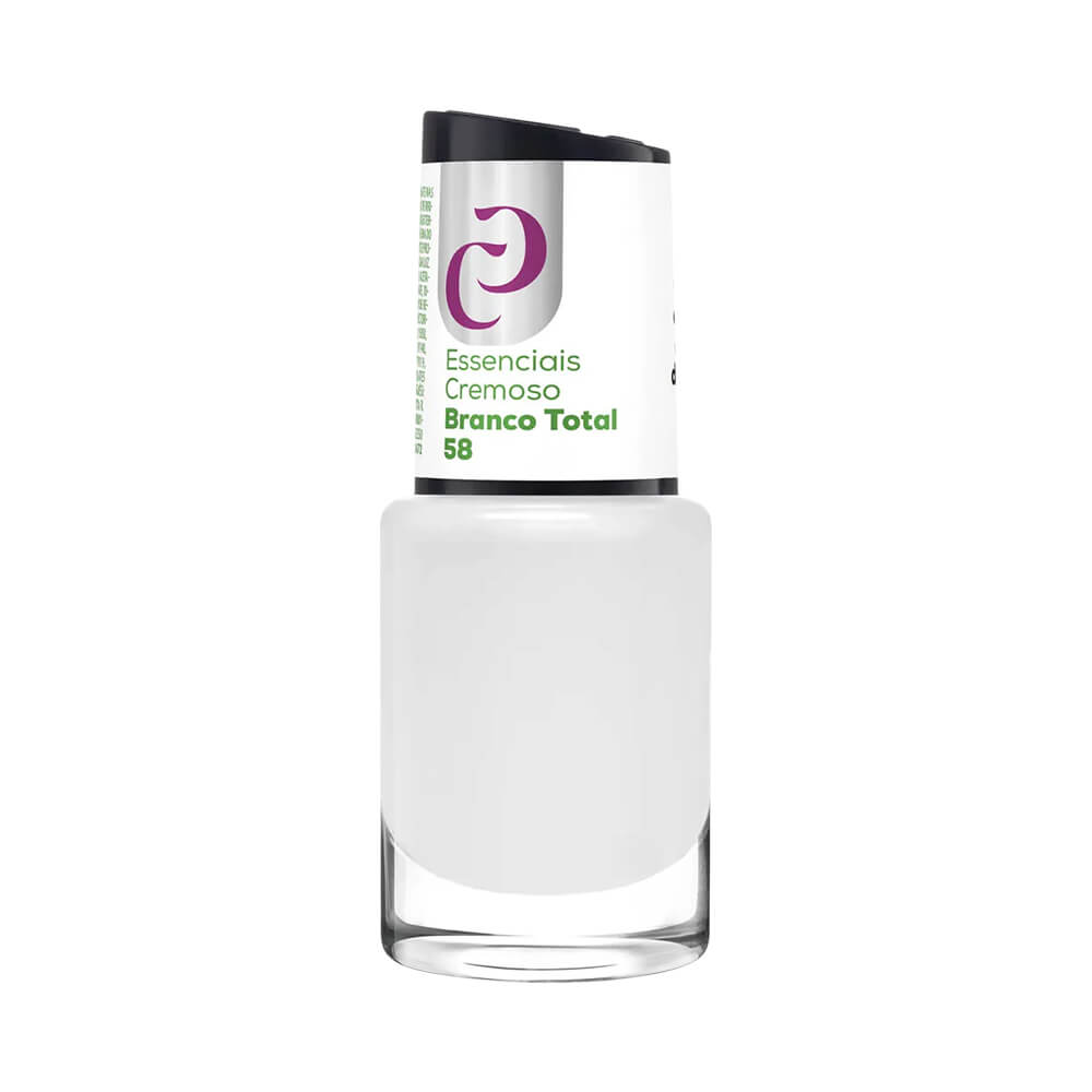 Esmalte Cora Essenciais Cremoso Branco Total