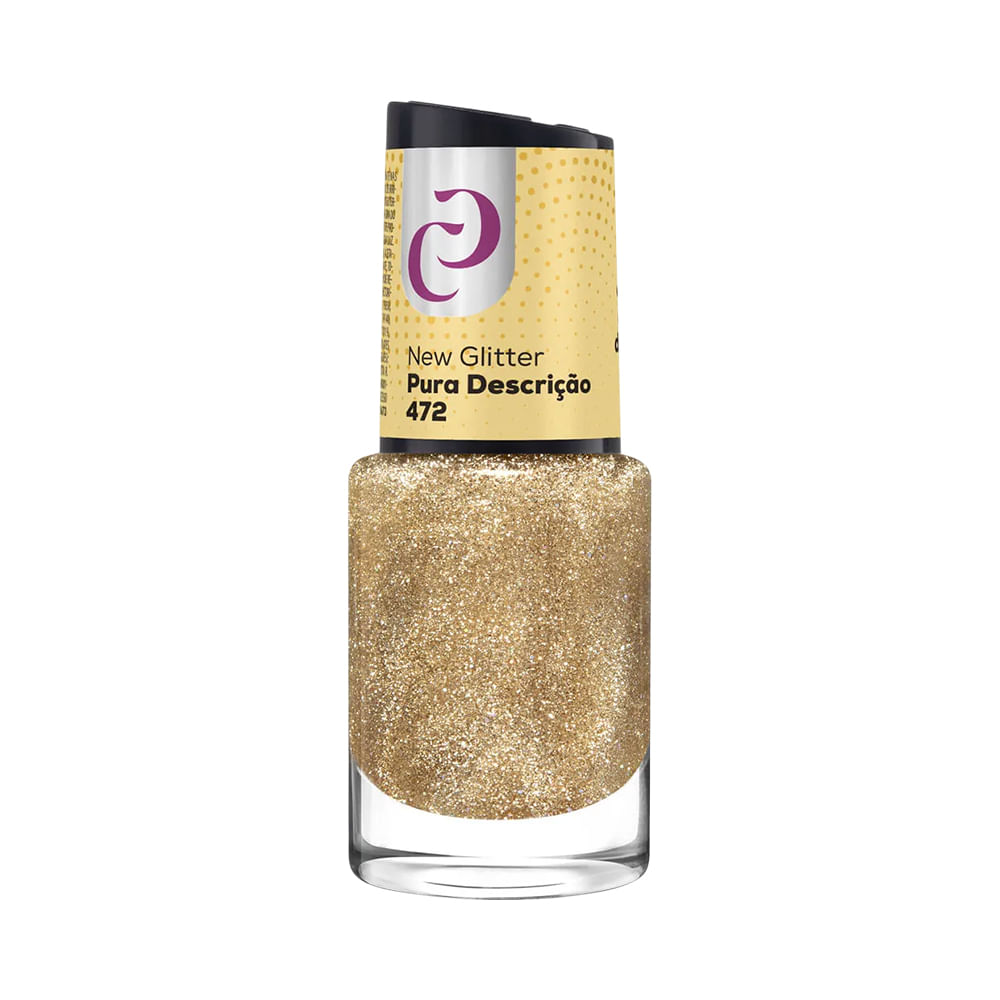 Esmalte Cora New Glitter Pura Descrição