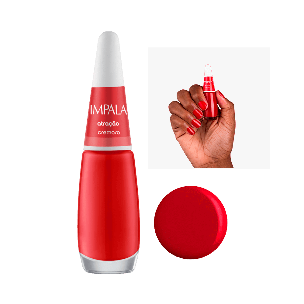 Esmalte Impala Cremoso A Cor da Sua Moda Atração