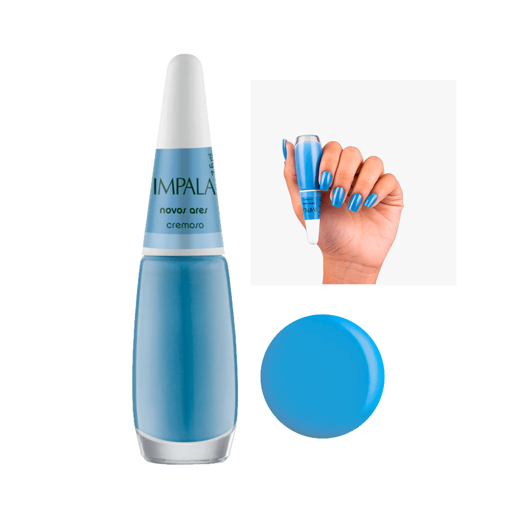 Esmalte Impala Cremoso A Cor da Sua Moda Novos Ares