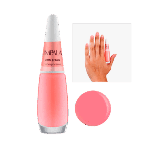 Esmalte Impala Transparente A Cor da Sua Moda Sem Pressa