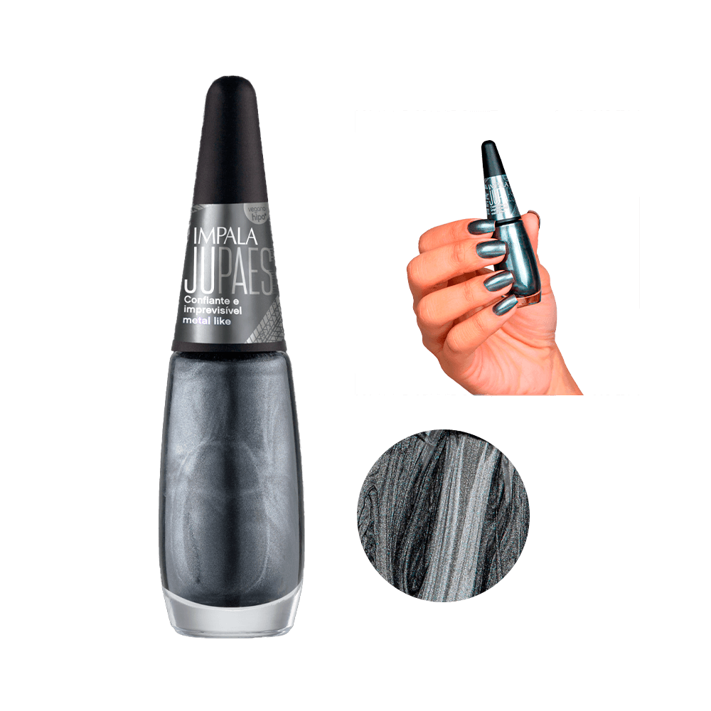 Esmalte Impala Cremoso Ju Paes Confiante e Imprevisível