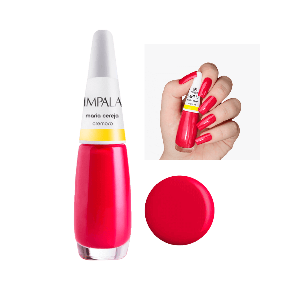 Esmalte Impala Cremoso A Cor da Sua Moda Maria Cereja