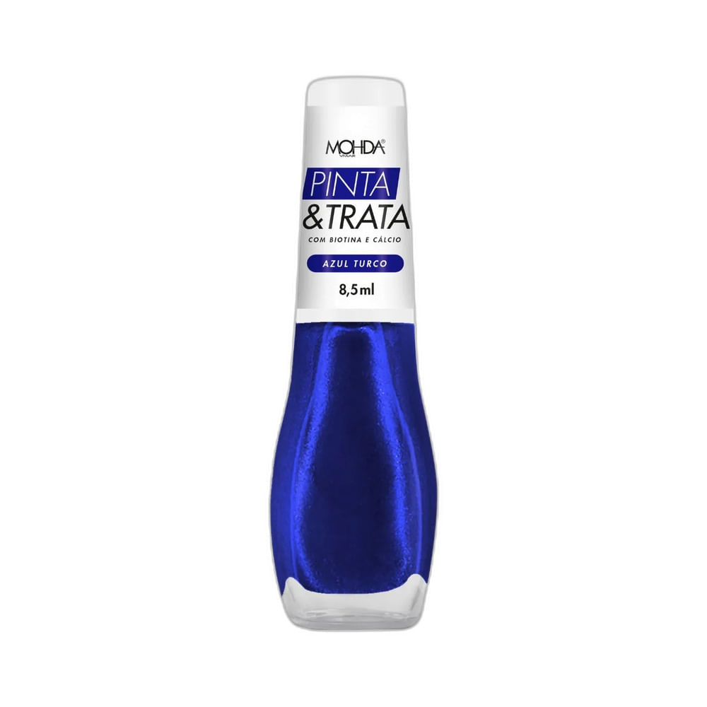 Esmalte Mohda Pinta e Trata Azul Turco