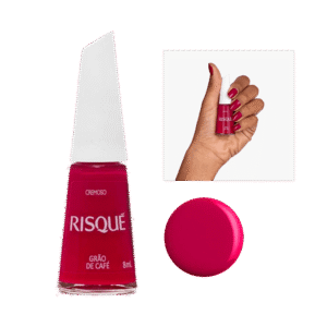 Esmalte Risqué Cremoso Arábica Grão Café