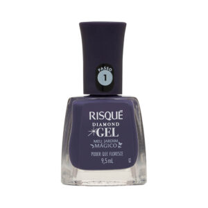 Esmalte Risqué Diamond Gel Cremoso Meu Jardim Mágico Poder que Floresce