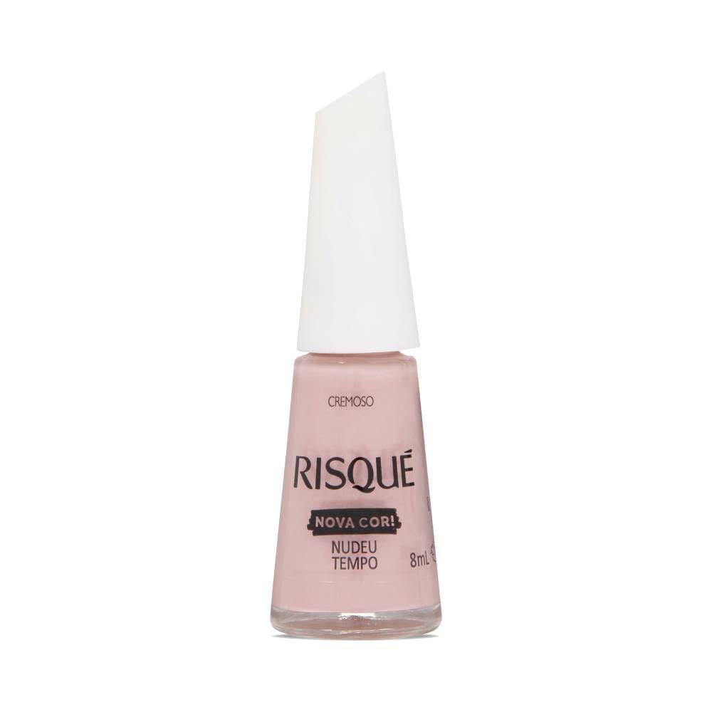 Esmalte Risqué Cremoso Nova Cor Nudeu Tempo