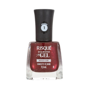 Esmalte Risqué Diamond Gel Charlotte de Romã