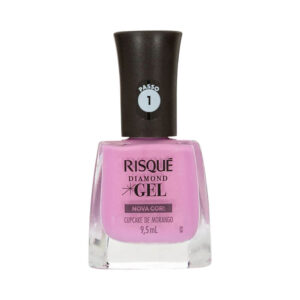 Esmalte Risqué Diamond Gel Cupcake de Morango