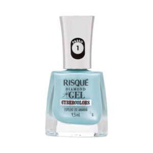 Esmalte Risqué Diamond Gel Cybercolors Espelho do Amanhã