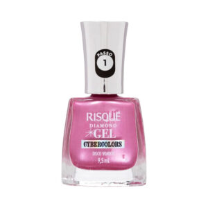 Esmalte Risqué Diamond Gel Cybercolors Disco Voador