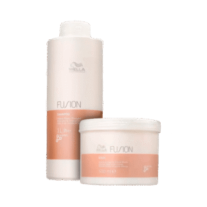 Kit Wella Shampoo 1000ml + Máscara Fusion 500g