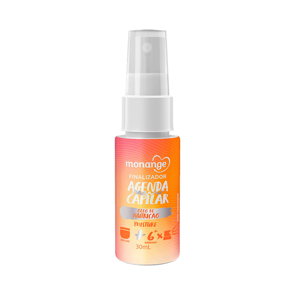 Finalizador Óleo de Nutrição Monange Agenda Capilar 30ml