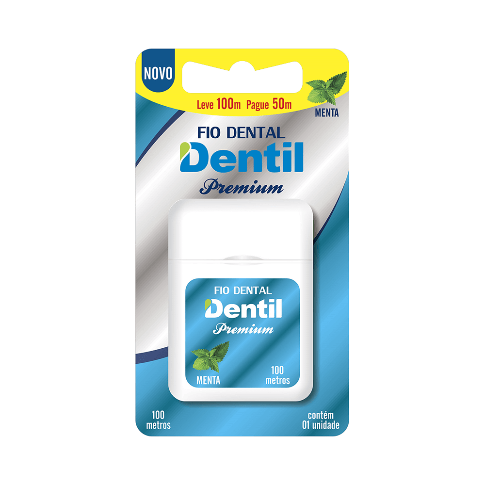 Fio Dental Dentil Premium Leve 100m Pague 50m