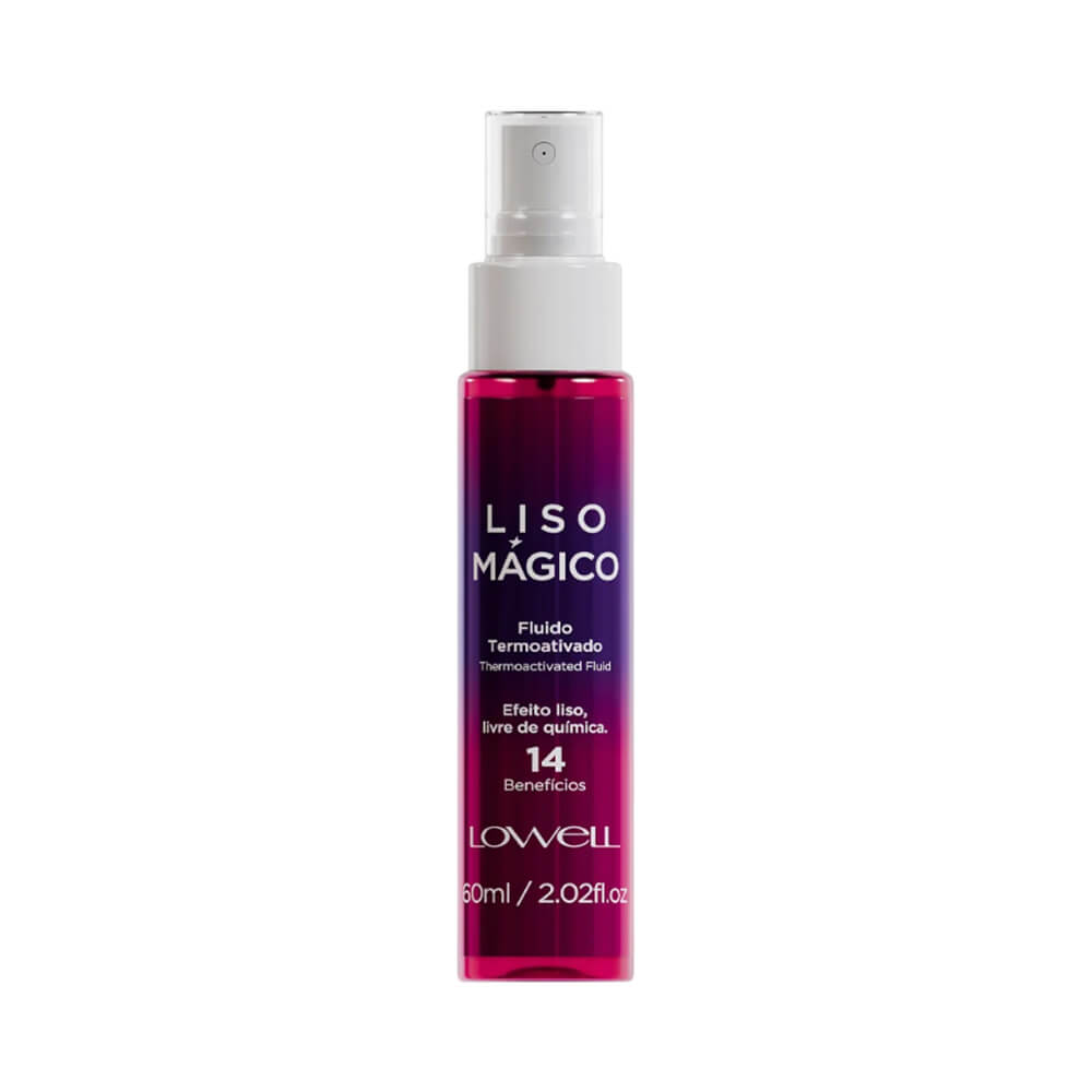 Fluido Termoativado Lowell Liso Mágico 60ml
