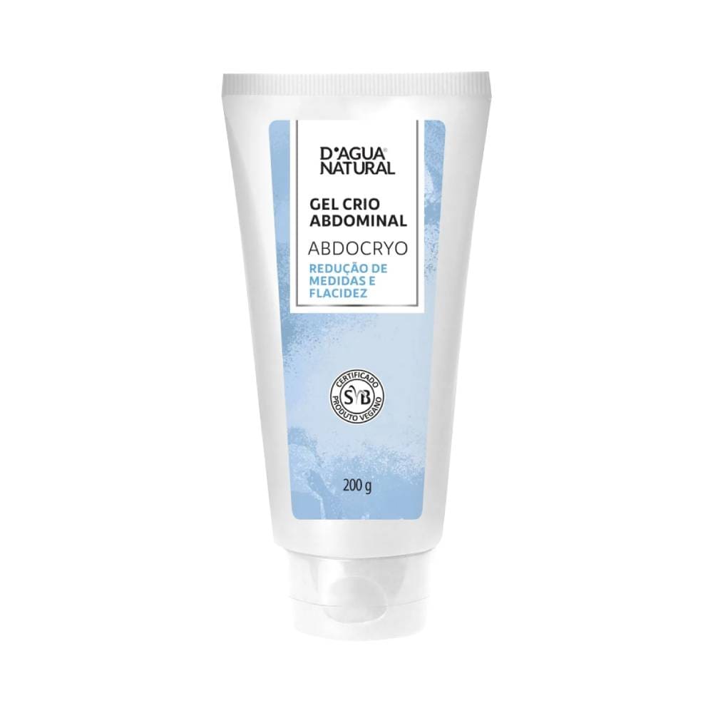 Gel Abdominal D'agua Natural Abdocryo 200g