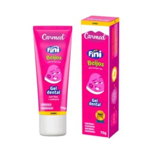 Gel Dental Carmed Fini Beijos com Fluor 70g