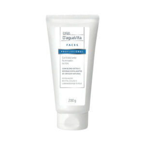 Gel Esfoliante Facial D'agua Natural Vita Faces Iluminador Detox 200g